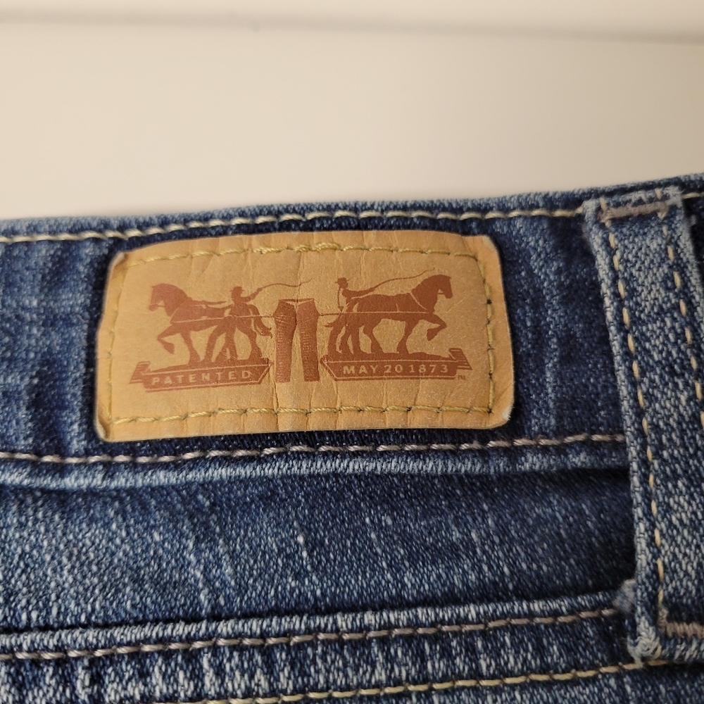 Levi's 518 women's Vintage Superlow Bootcut jeans junior's Size 11 M 30x32 - Picture 15 of 15